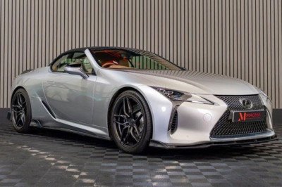 Lexus LC500 Convertible | Spotted