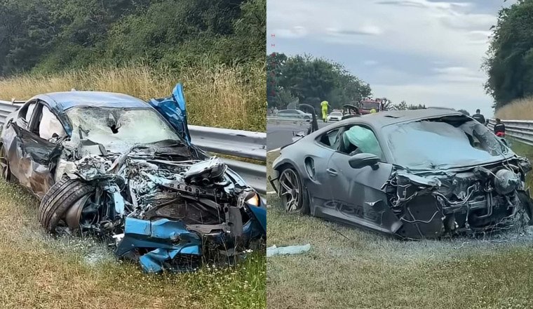Both Drivers Somehow Walked Away From This Explosive Nürburgring Crash
