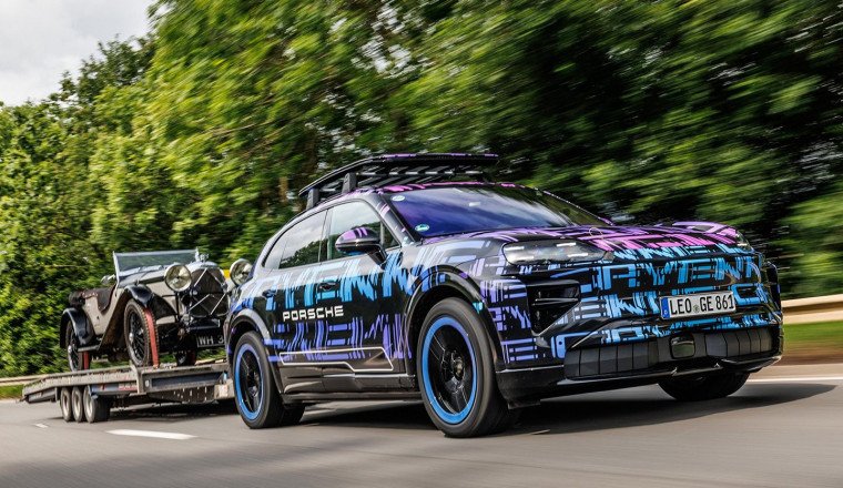 New Cayenne EV takes Shelsley Walsh SUV record