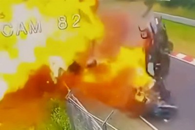 Porsche GT3 RS vs BMW Crash on Nurburgring Causes Huge Explosion, Stokes Blame Game