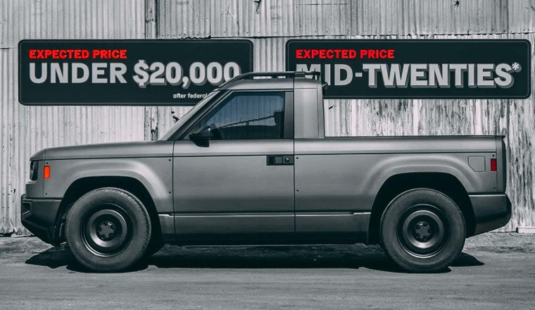 Thanks, Trump: Slate's Truck Probably Won't Cost Under $20,000