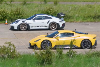 Maserati MC20 Drag Races Porsche 911 GT3 RS