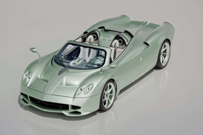 The Pagani Huayra Codalunga Loses Its Roof and Adds a Manual