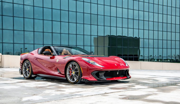 Ultra-Rare 2024 Ferrari 812 Competizione Aperta Heads to Auction
