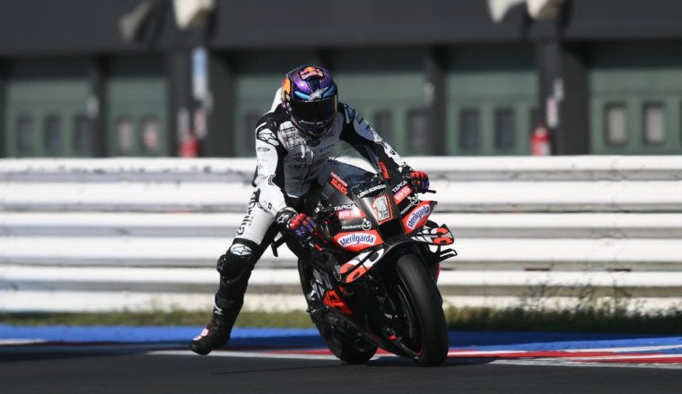 Martin finally back on a MotoGP bike; Aprilia's mission to keep him begins