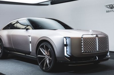Bentley's EXP 15 is an enormous electric SUV limo - but it only has three seats