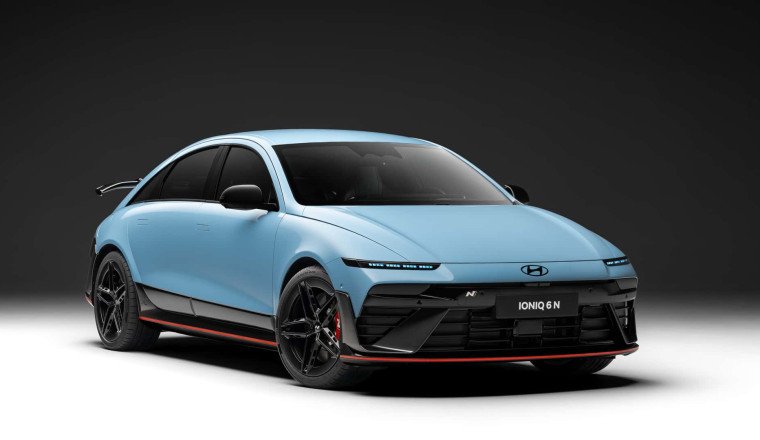 Hyundai Ioniq 6 N Revealed: 641 HP, a New Face, and a Wing