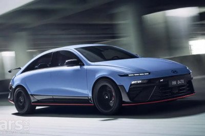 New Hyundai Ioniq 6 N BLASTS in to Goodwood with 641bhp