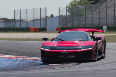 Driving the relentless Ferrari F80