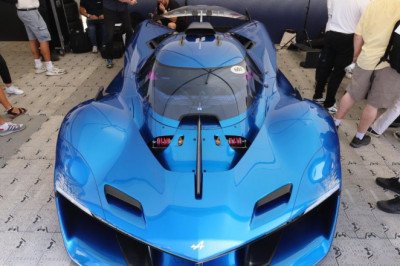 Hydrogen-powered Alpine Alpenglow with almost zero emissions wows at Goodwood Festival