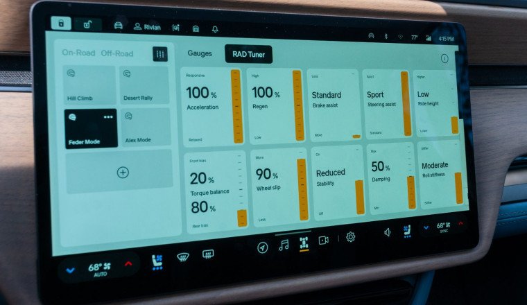 Rivian’s Slick RAD Tuner Could Come To Other Performance Models